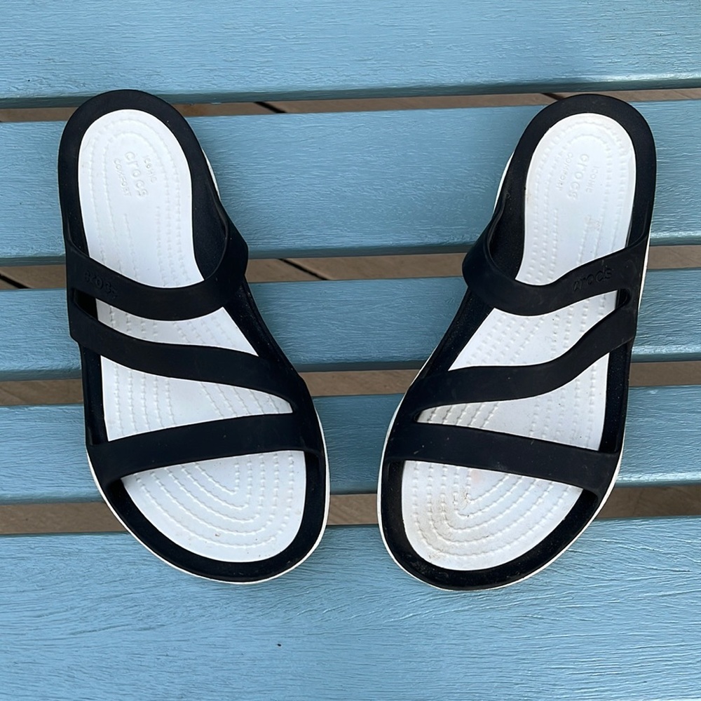 Croc sandals